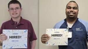 Left- JT Carlin. Right- Sharod Washington