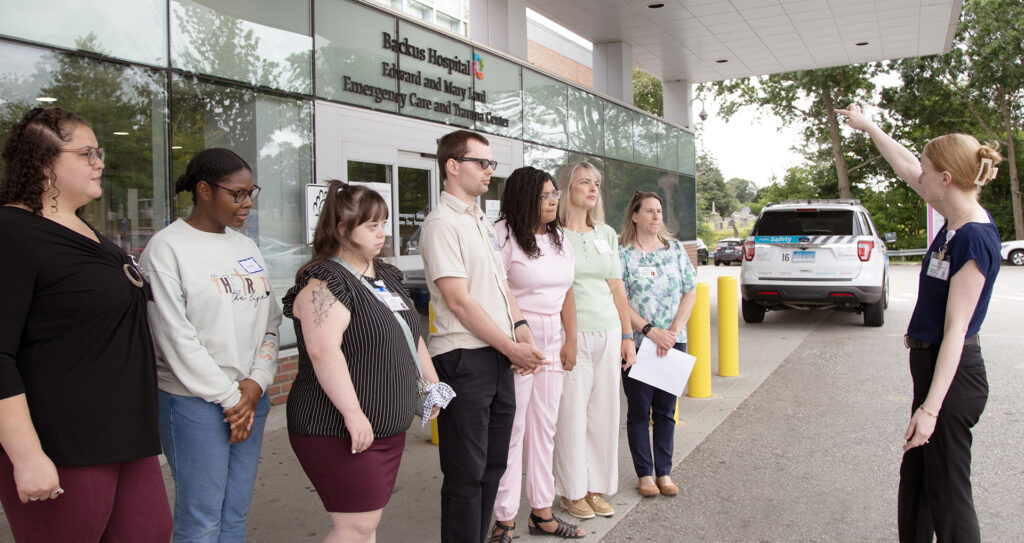 Project Search Interns at Backus Hospital