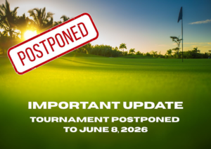 Golf Tournament Postponed until June 8, 2026