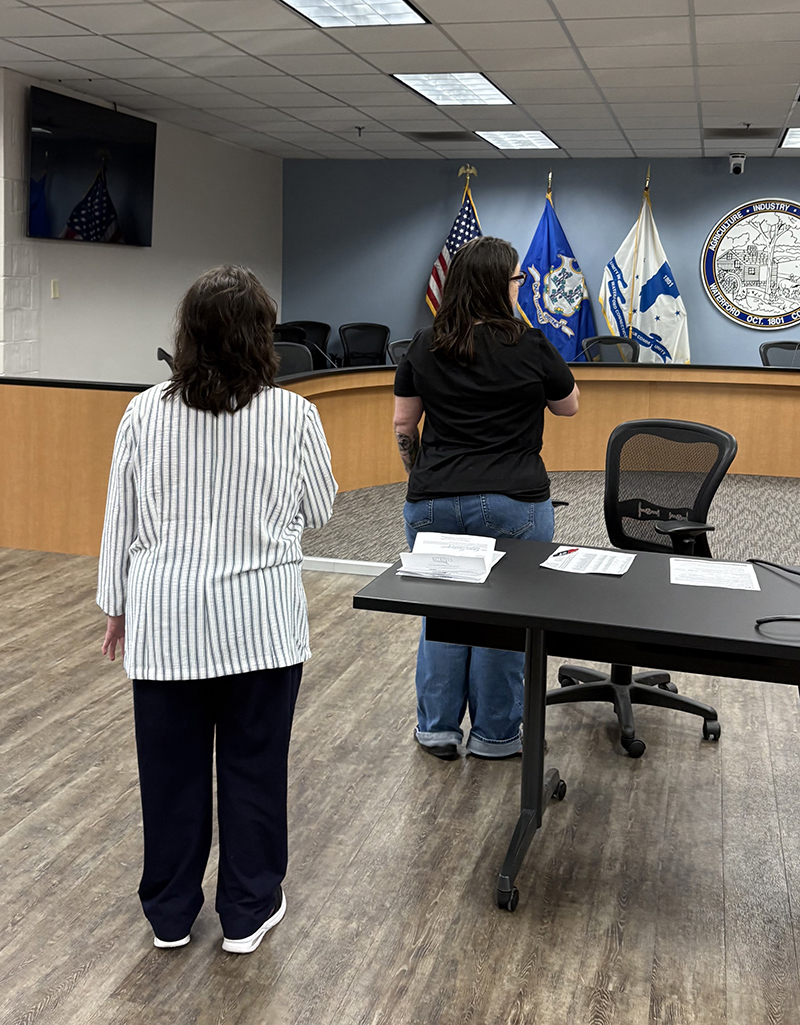 Shiloh Leads the Pledge and Finds Her Voice